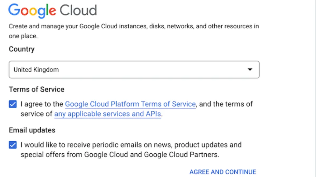 Cách thêm Google Calendar vào WordPress 37 Google Cloud Console