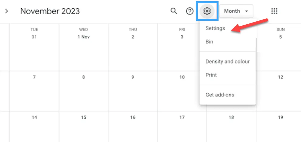 Cách thêm Google Calendar vào WordPress 51 Google Calendar Settings