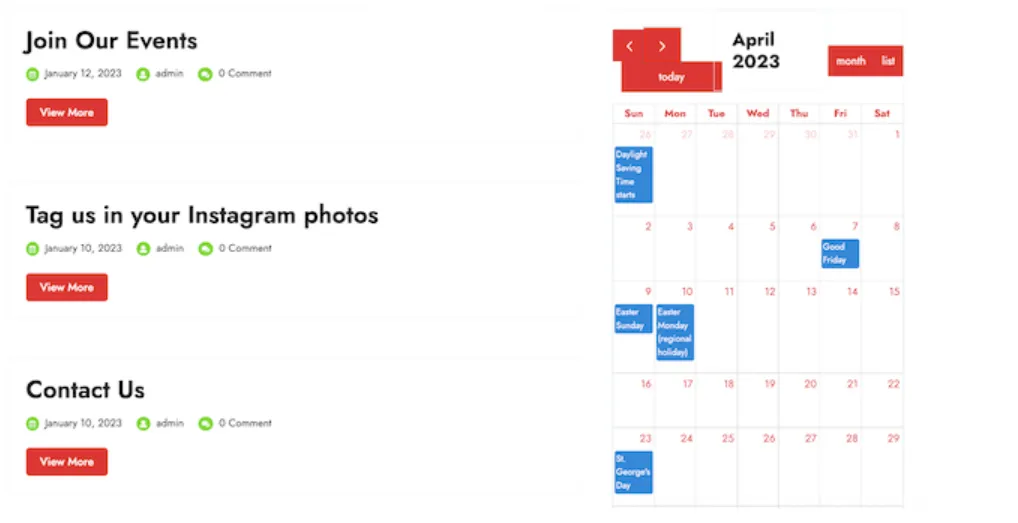 Cách thêm Google Calendar vào WordPress 57 Thêm Google Calendar vào Sidebar