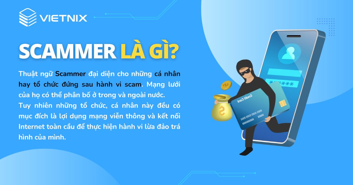 Scammer la gi Dinh nghia