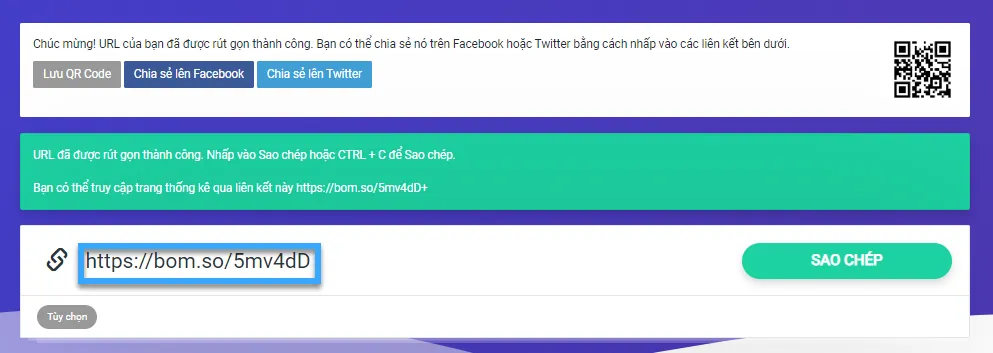 Top 15 cách rút gọn link URL miễn phí tốt nhất được nhiều người sử dụng 38 Rút gọn link bằng Bom.so