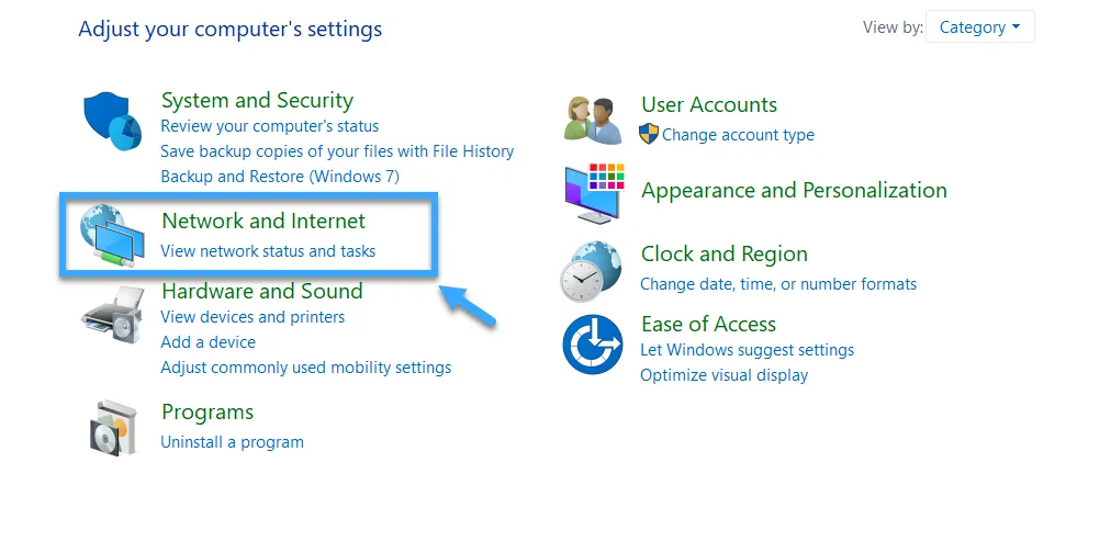 Hướng dẫn thay đổi DNS 1.1.1.1 trên Windows