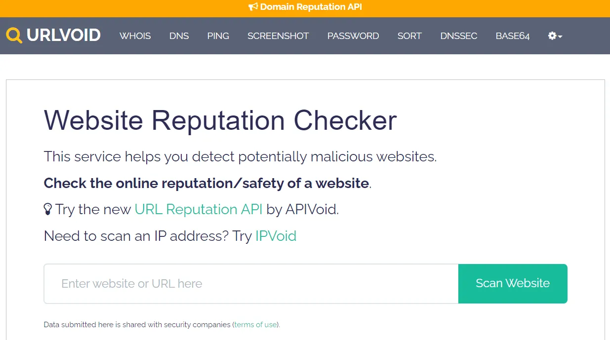 Tổng hợp 7 cách kiểm tra website viết bằng ngôn ngữ gì nhanh chóng nhất 48 Công cụ URL Void