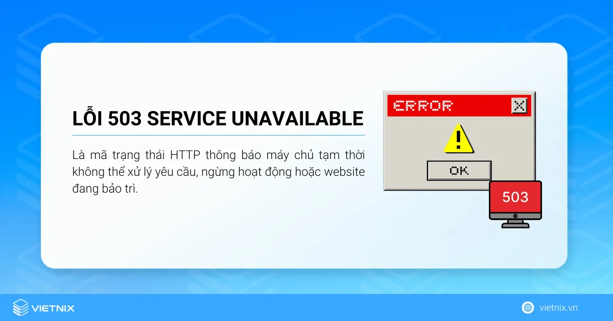 Tìm hiểu lỗi 503 Service Unavailable