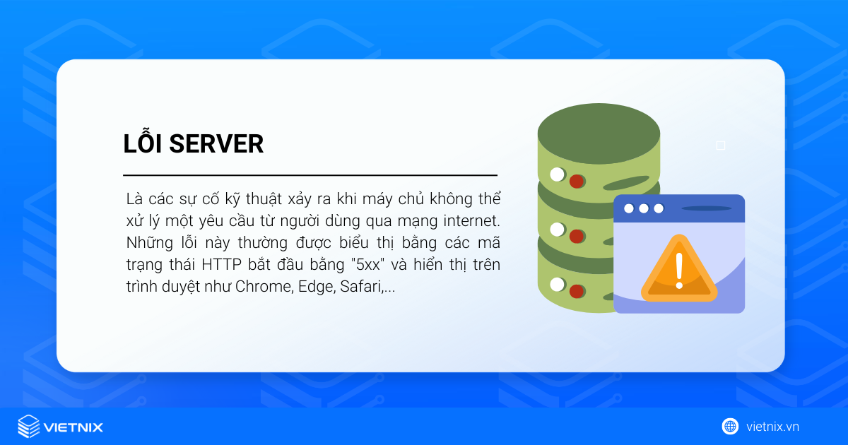 Tổng hợp 15 lỗi thường gặp ở server và cách khắc phục nhanh chóng, đơn giản 36 loi thuong gap o server