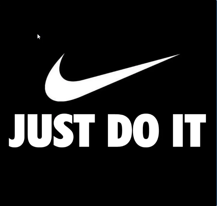 Slogan “Just do it” – Nike