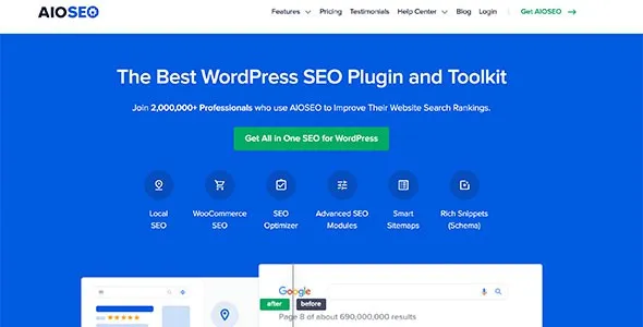 Plugin SEO AIOSEO cho WordPress