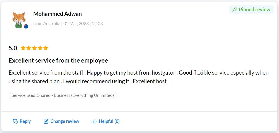 So sánh hosting Vietnix và hosting HostGator: Hosting nào tốt hơn cho website của bạn 44 review khách hàng HostGator 2