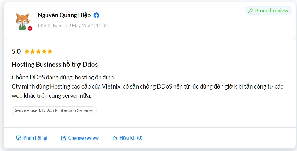 So sánh hosting Vietnix và hosting HostGator: Hosting nào tốt hơn cho website của bạn 41 review khách hàng Vietnix 4