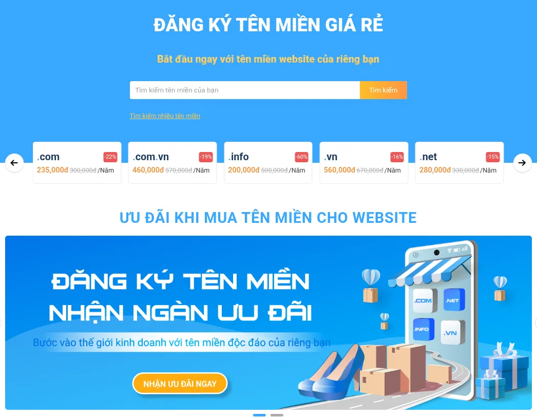 Nên mua tên miền ở đâu? Top 19 nhà cung cấp tên miền tốt nhất 18 Vietnix - Nhà cung cấp tên miền uy tín nhất Việt Nam
