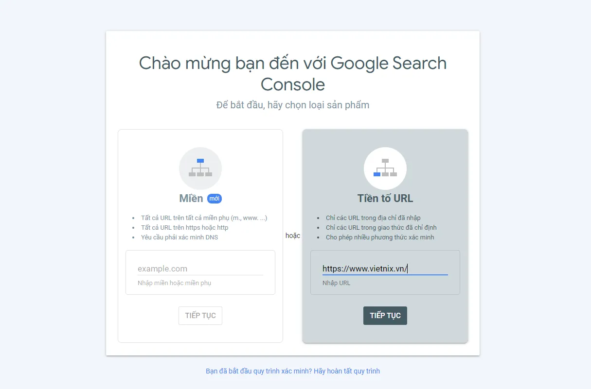 Hướng dẫn 6 bước tối ưu SEO Haravan đạt top 1 Google nhanh chóng 23 Điền domain hoặc tiền tố URL