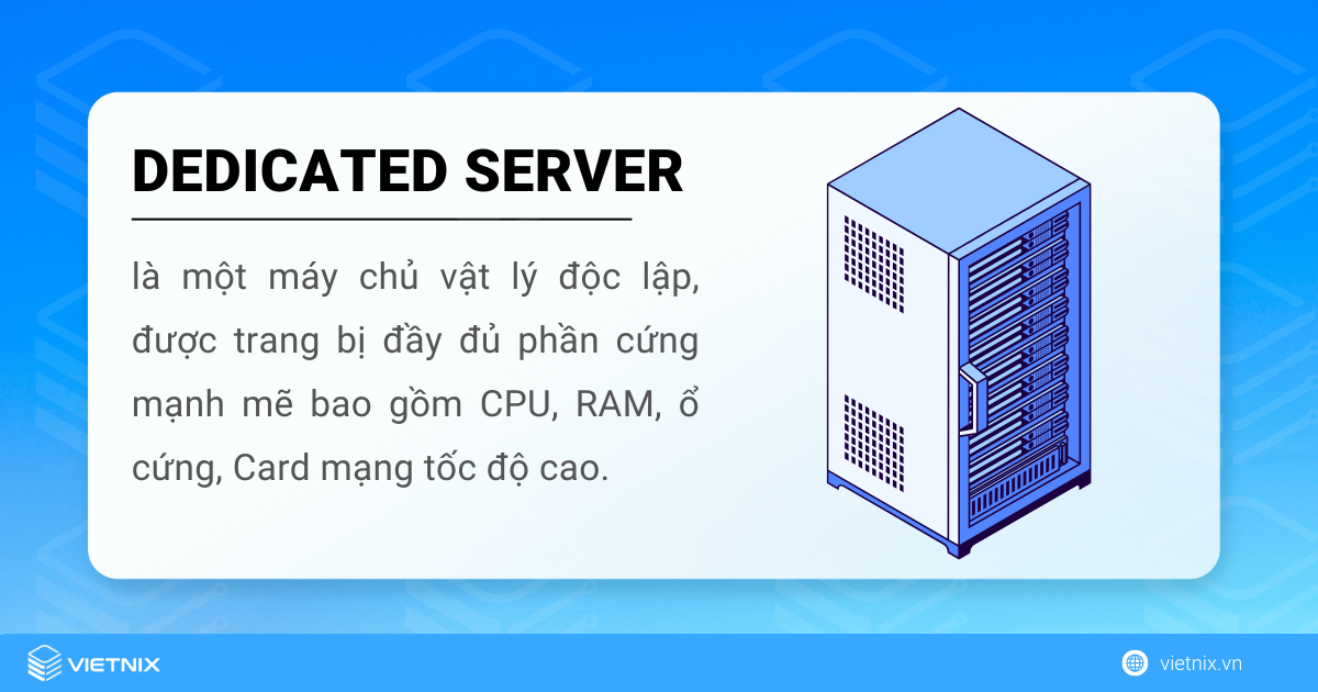 Đôi nét về Dedicated Server