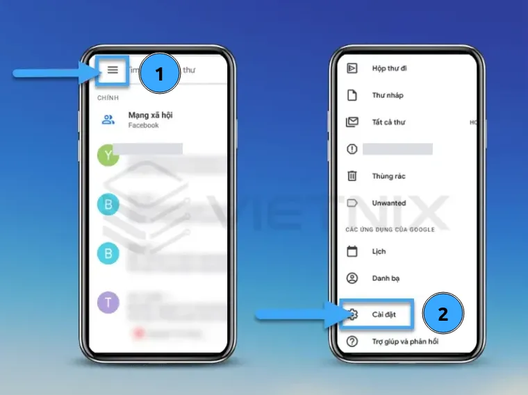 Cách đăng nhập mail công ty và Email Hosting vào Gmail và Outlook đơn giản 65 Truy cập vào phần cài đặt