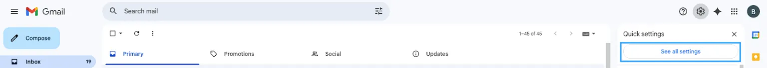 Cách đăng nhập mail công ty và Email Hosting vào Gmail và Outlook đơn giản 51 Chọn xem tất cả tùy chọn cài đặt