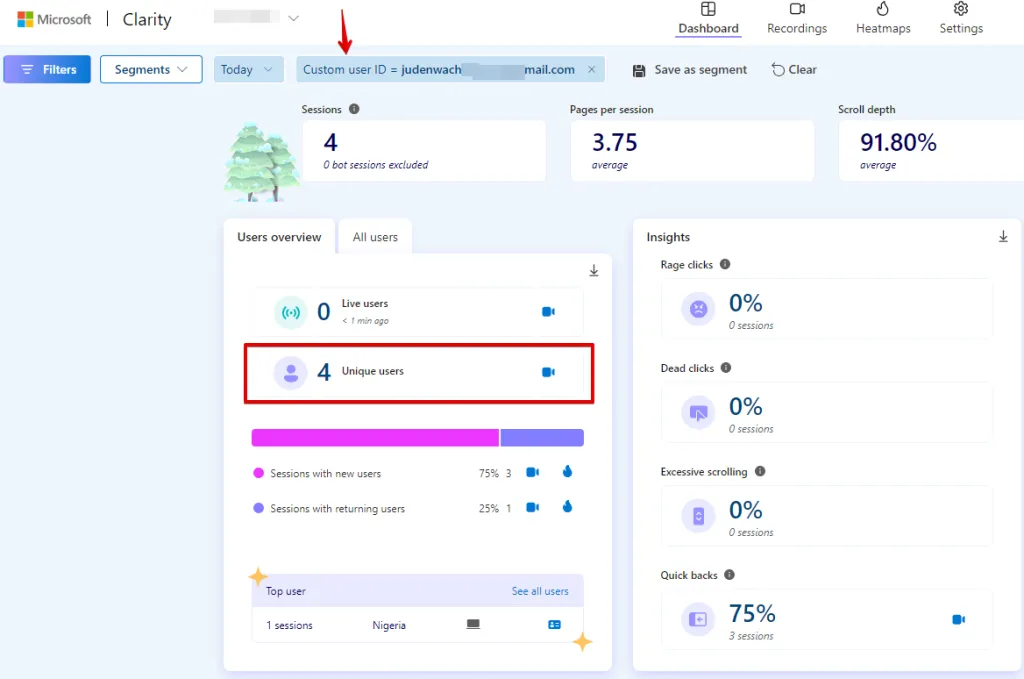 Microsoft Clarity: Cách sử dụng tool phân tích cho SEOer 123 Microsoft Clarity cho phép xác định người dùng đã chuyển đổi