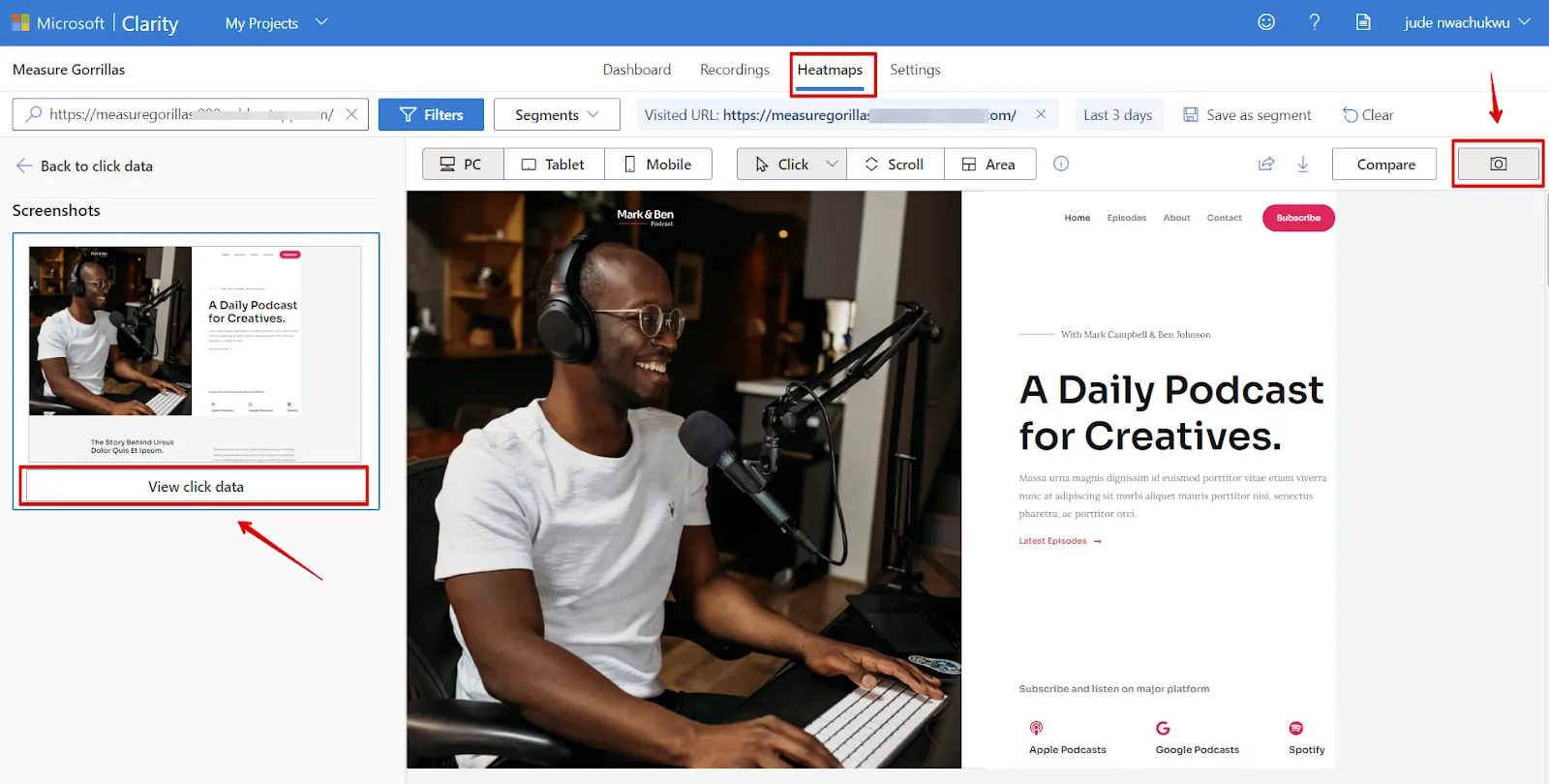 Microsoft Clarity: Cách sử dụng tool phân tích cho SEOer 186 Chuyển đổi trạng thái