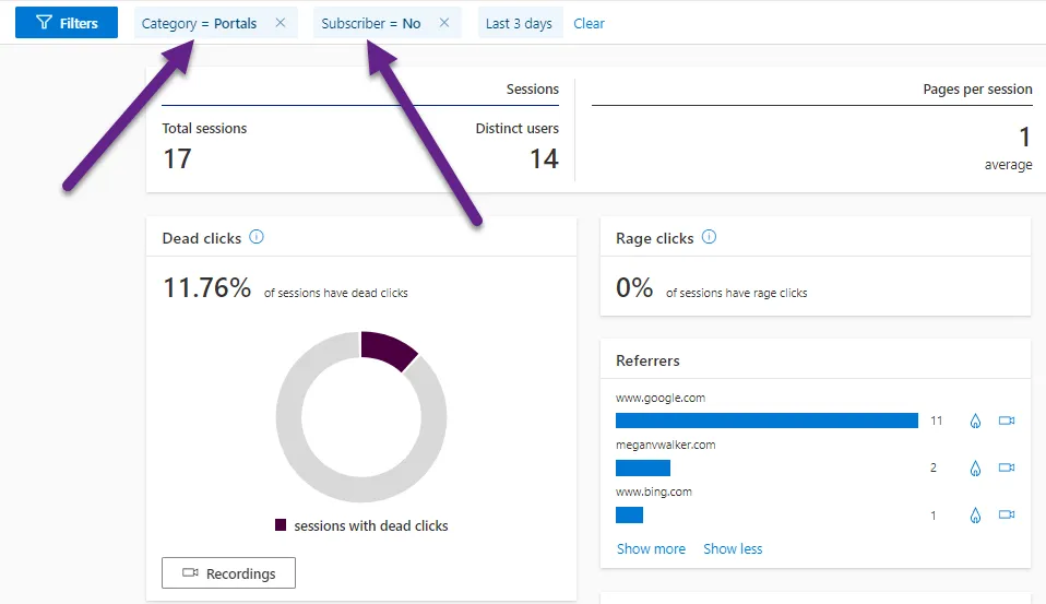Microsoft Clarity: Cách sử dụng tool phân tích cho SEOer 125 Tính năng Custom Tags cho phép người dùng tùy chỉnh và theo dõi event