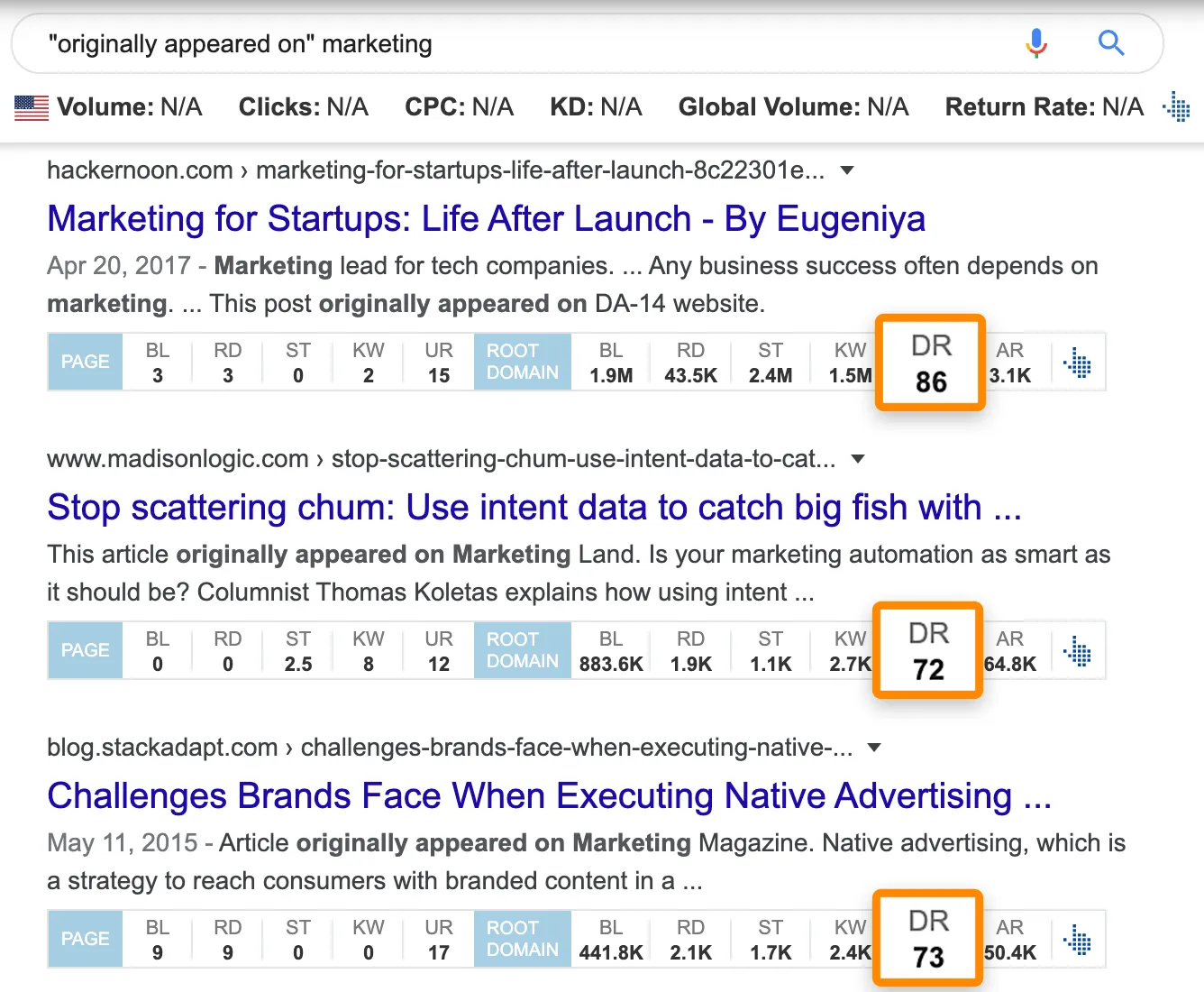 Tổng quan về Content Syndication. Vai trò của Content Syndication trong SEO 20 Dùng Google để tìm trang đối tác