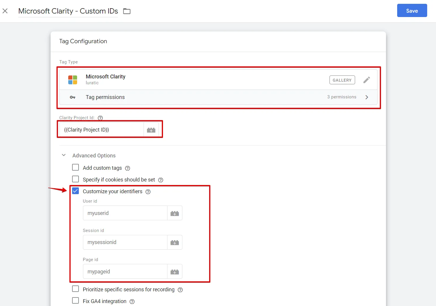 Microsoft Clarity: Cách sử dụng tool phân tích cho SEOer 200 Tạo tag cho Luratic Microsoft Clarity