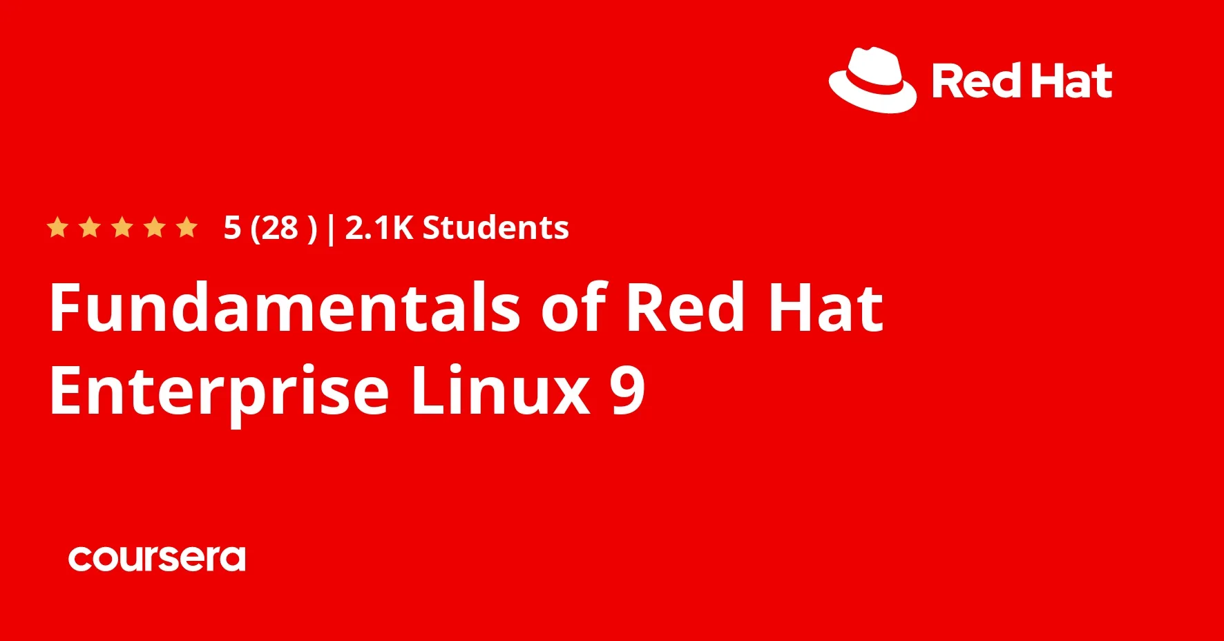 Khoá học Linux online Fundamentals of Red Hat Enterprise Linux