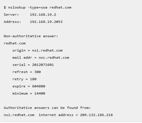 Cách cài đặt và cấu hình DNS cho Linux 13 Cài đặt và cấu hình DNS cho Linux (SOA record)