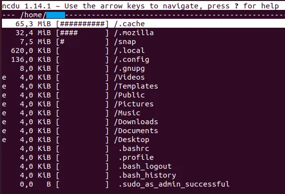 Tổng hợp ví dụ kiểm tra dung lượng thư mục trong Linux đơn giản, hữu ích 23 Hiển thị thông tin chi tiết đầu ra của lệnh