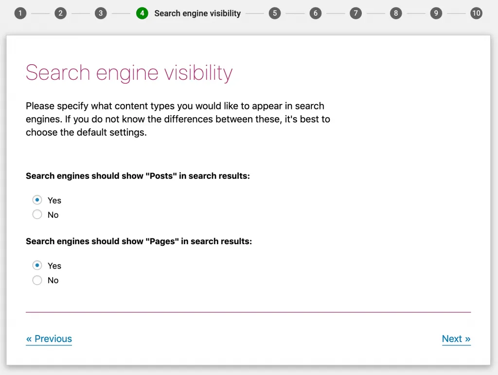 Yoast SEO là gì? Cách cài đặt và hướng dẫn sử dụng Yoast SEO cho người mới 58 Để chế độ mặc định