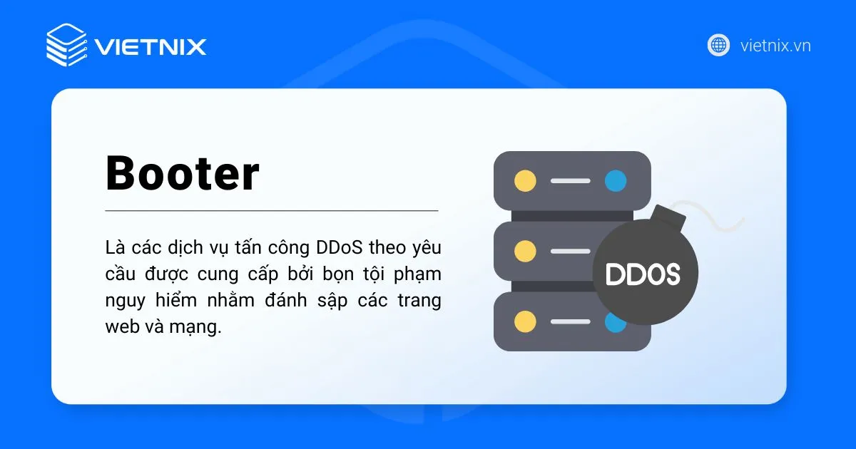DDoS booter/IP stresser là gì ? Các công cụ tấn công DDoS 15 Booter services là gì