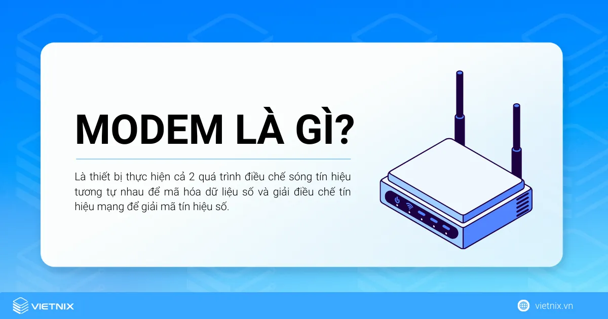 Modem là gì?