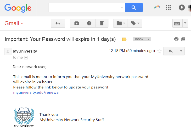 Phishing là gì? 5 hình thức tấn công phổ biến và cách phòng chống hiệu quả 23 Cách nhận biết 1 email lừa đảo
