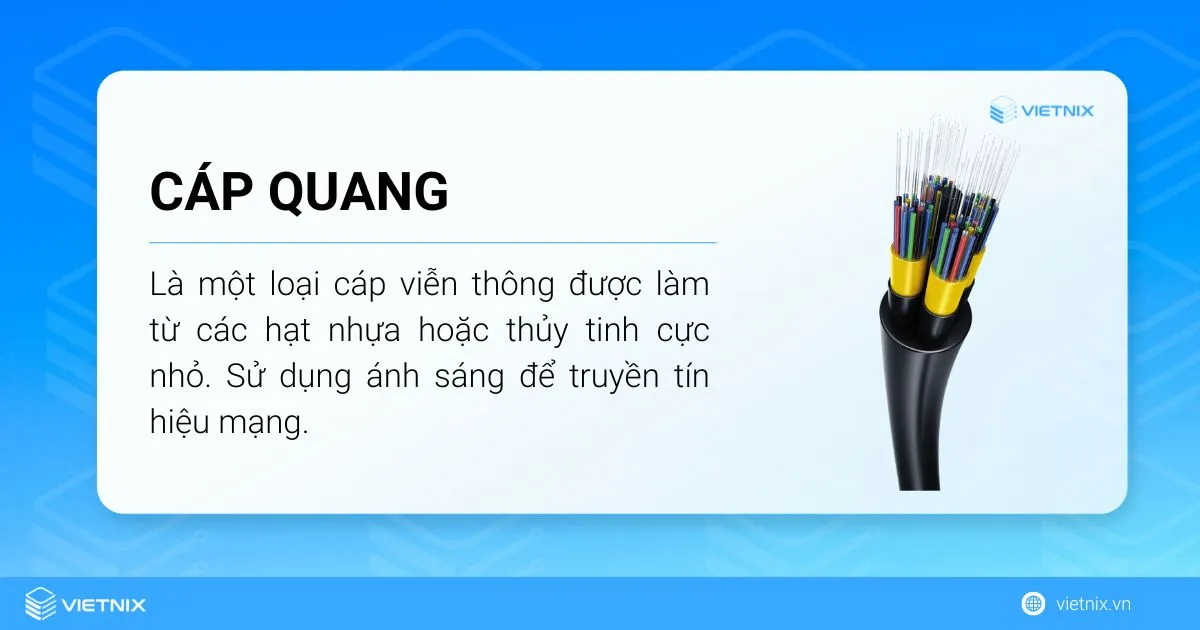 Tìm hiểu cáp quang là gì 