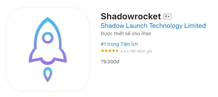 Shadowrocket là gì? Cách cài đặt và sử dụng Shadowrocket trên iPad, iPhone 15 Tải Shadowrocket