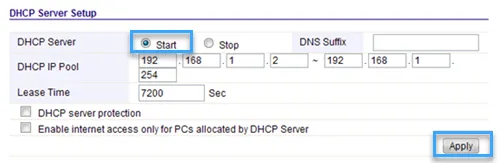 Bước 5 cài IP tĩnh thông qua Router