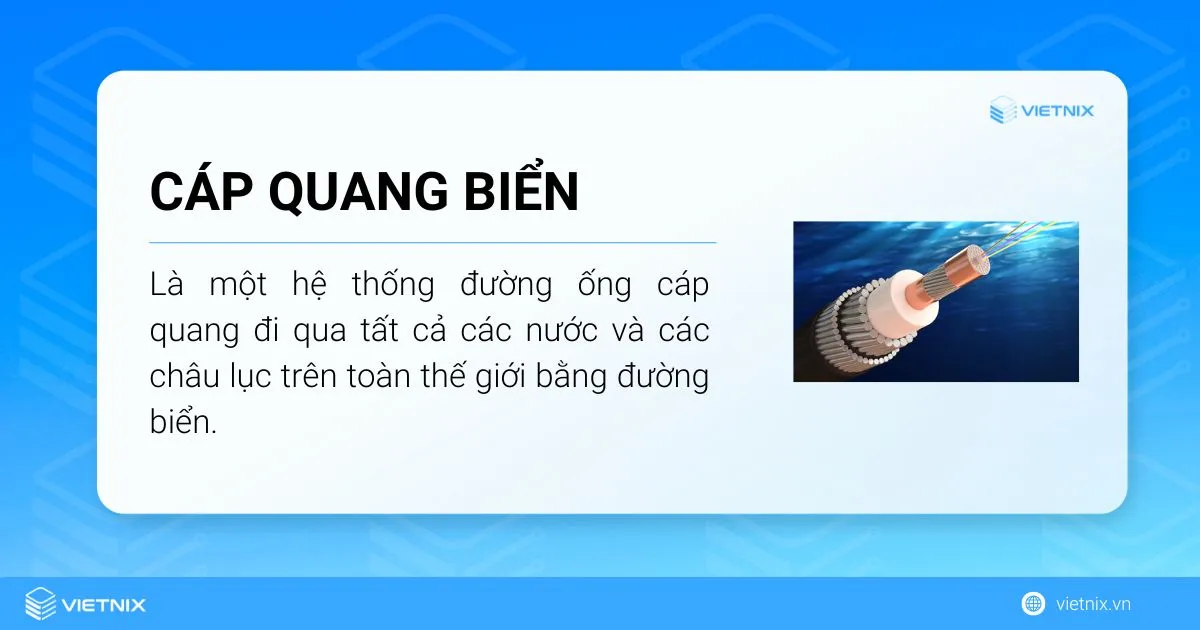 Tìm hiểu cáp quang biển là gì 