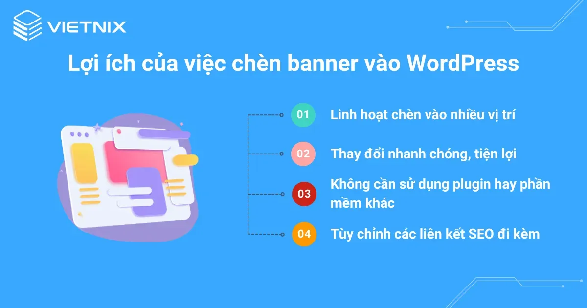 Lợi ích của việc chèn banner vào WordPress