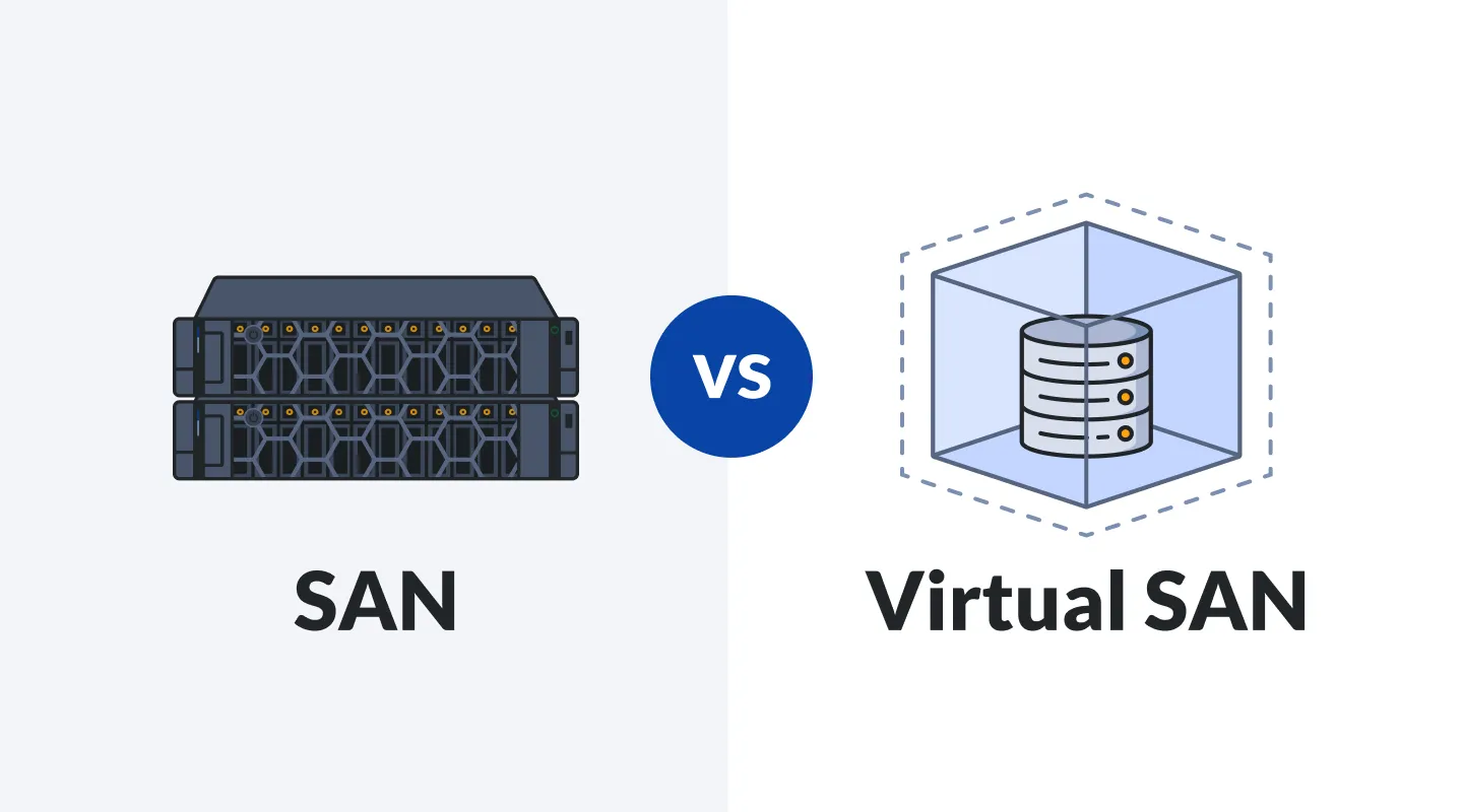 So sánh VSAN với lưu trữ SAN