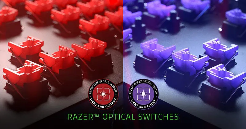 Switch quang học Razer