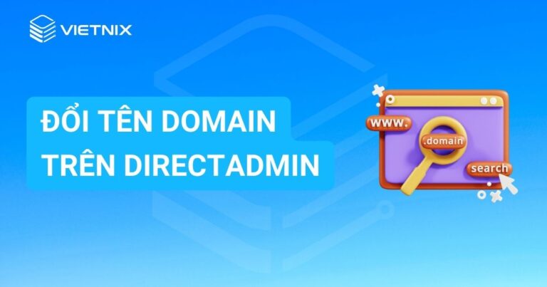 đổi tên domain trên directadmin