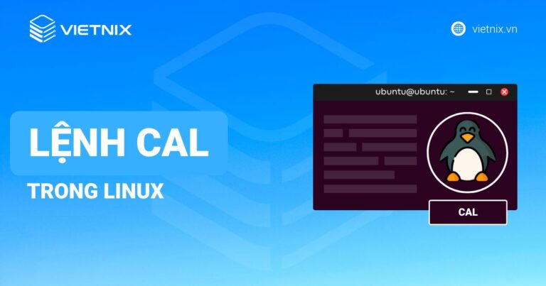 Lệnh Cal trong Linux