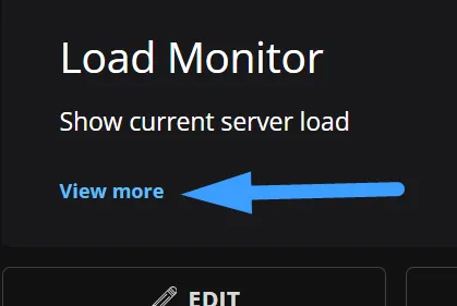 Chọn View more bên dưới mục Load Monitor
