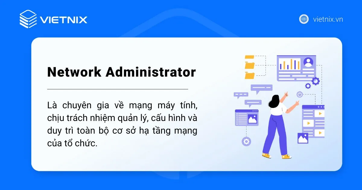 Network Administrator là gì? Hành trình để trở thành Network Administrator chuyên nghiệp 15 Khái niệm Network Administrator là gì