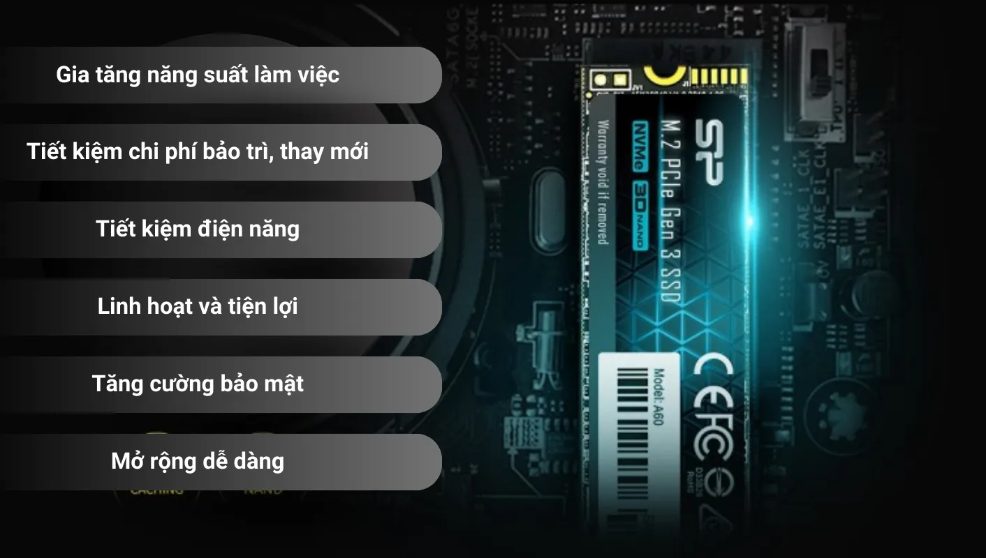 Lợi ích vượt trội của NVMe