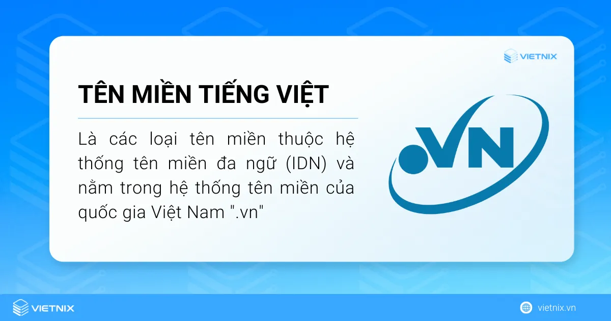 Tên miền Tiếng Việt 