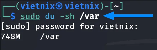 Tổng hợp ví dụ kiểm tra dung lượng thư mục trong Linux đơn giản, hữu ích 17 Thu gọn thư mục con, hiển thị tổng quan thư mục tổng