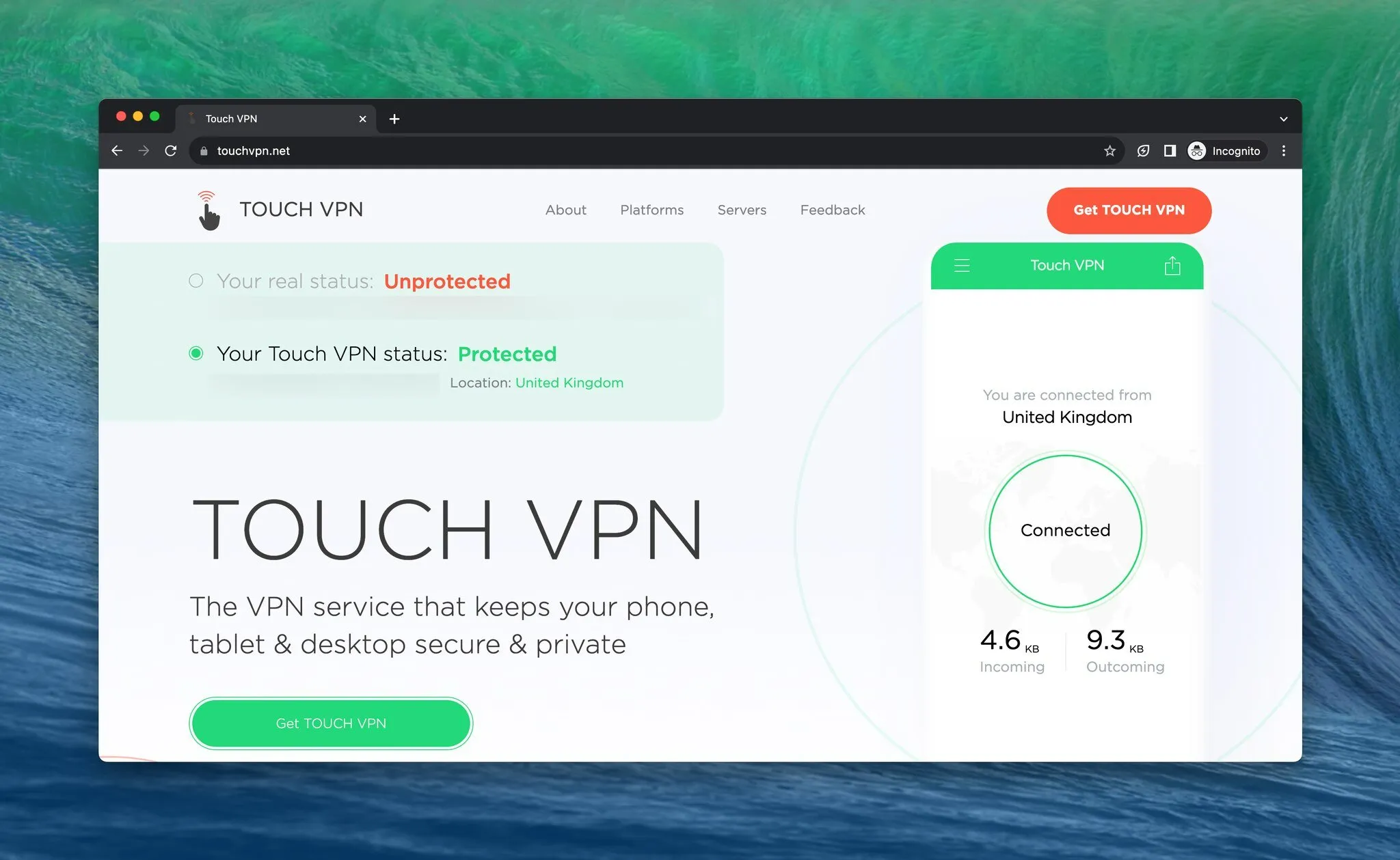 Tiện ích mà Touch VPN mang lại 