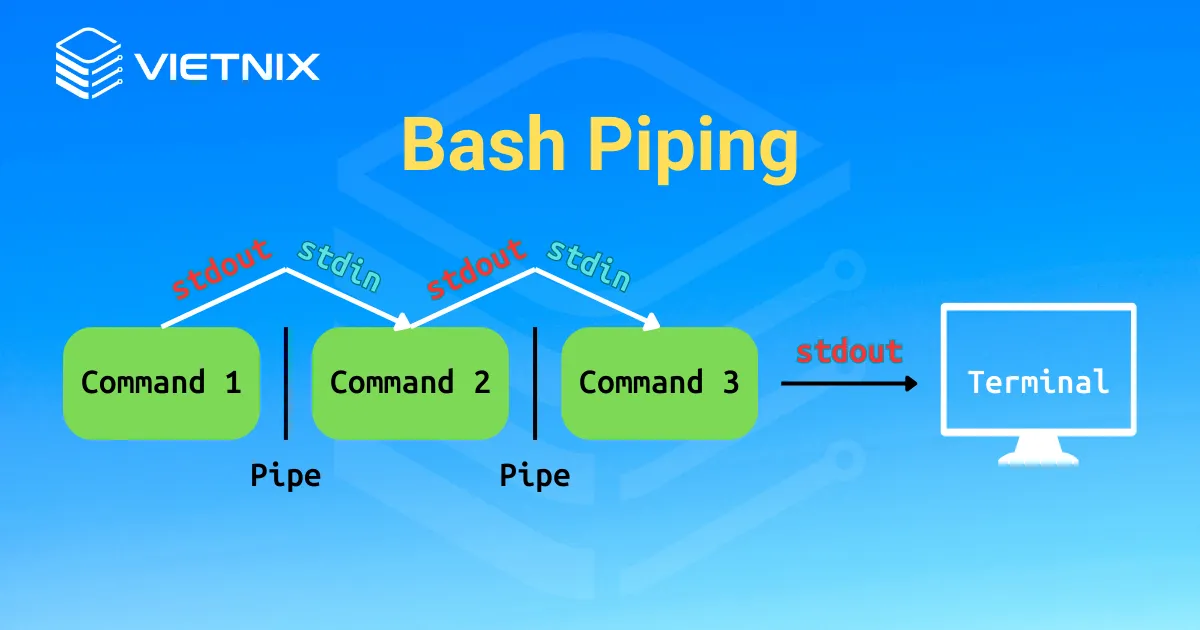 Bash Piping