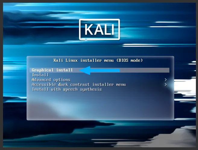 Cài đặt đồ họa Kali Linux