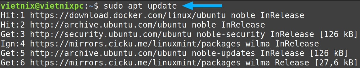 3 ví dụ về cách gỡ apt key trong hệ điều hành Linux nhanh chóng, hữu ích 19 Cập nhật danh sách các package