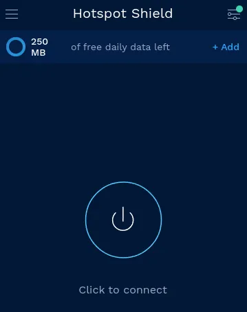 Ghim Extension Hotspot Shield vào thanh công cụ