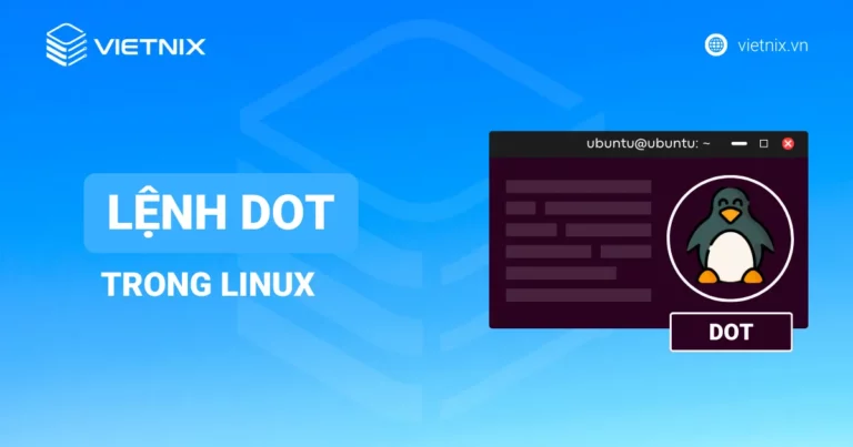 Lệnh dot trong Linux